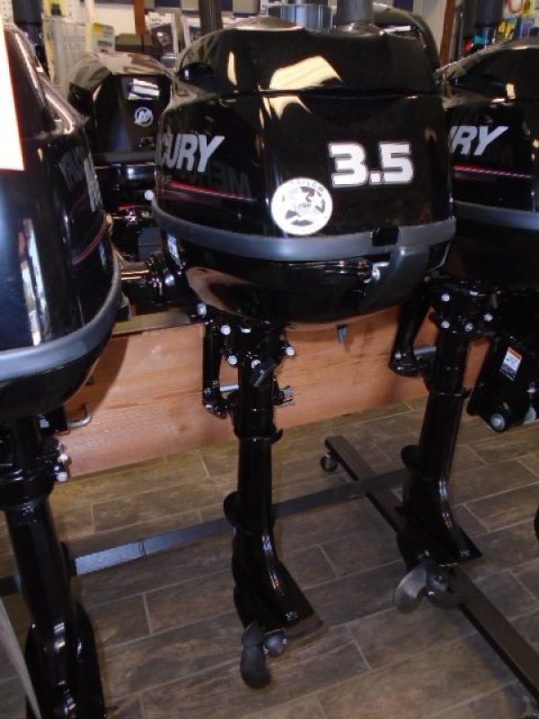 Mercury 3.5 hp 4-stroke outboard, new
